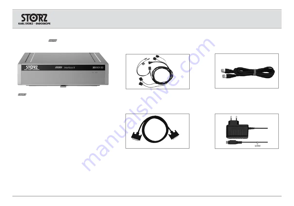 Storz 20092132 Instruction Manual Download Page 4