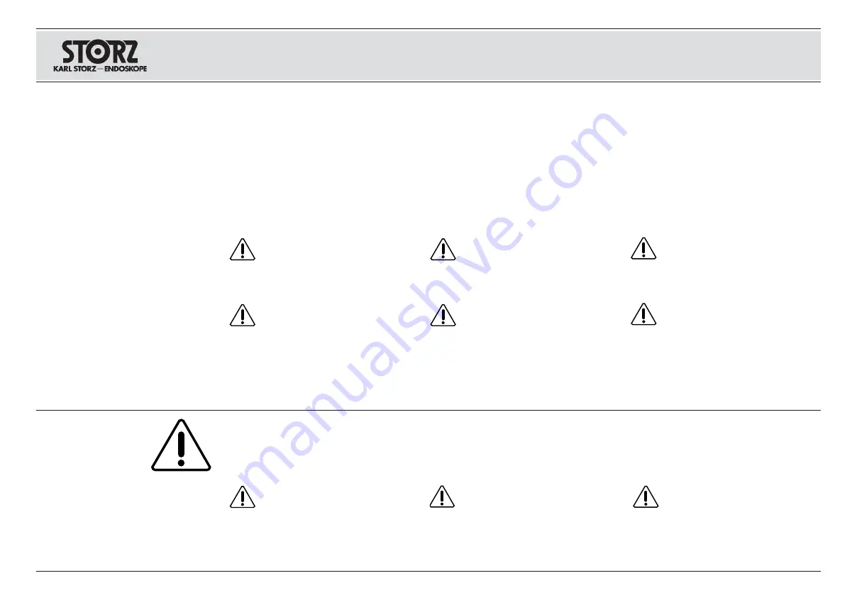 Storz 20092132 Instruction Manual Download Page 10