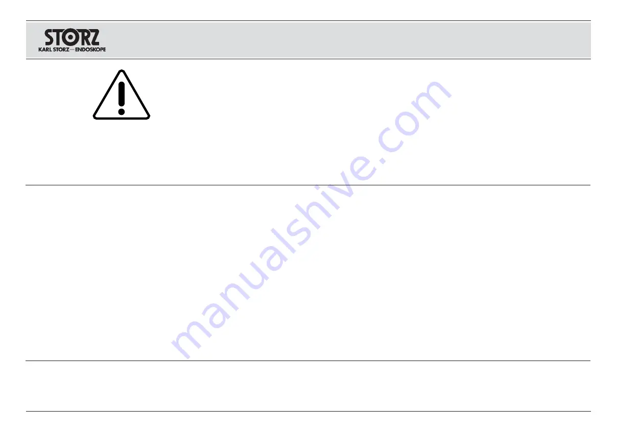 Storz 20092132 Instruction Manual Download Page 45