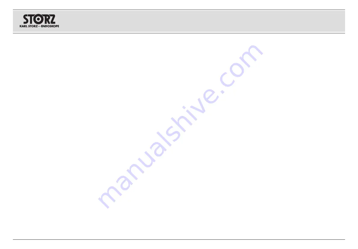 Storz 8403 XSB Manual Download Page 10