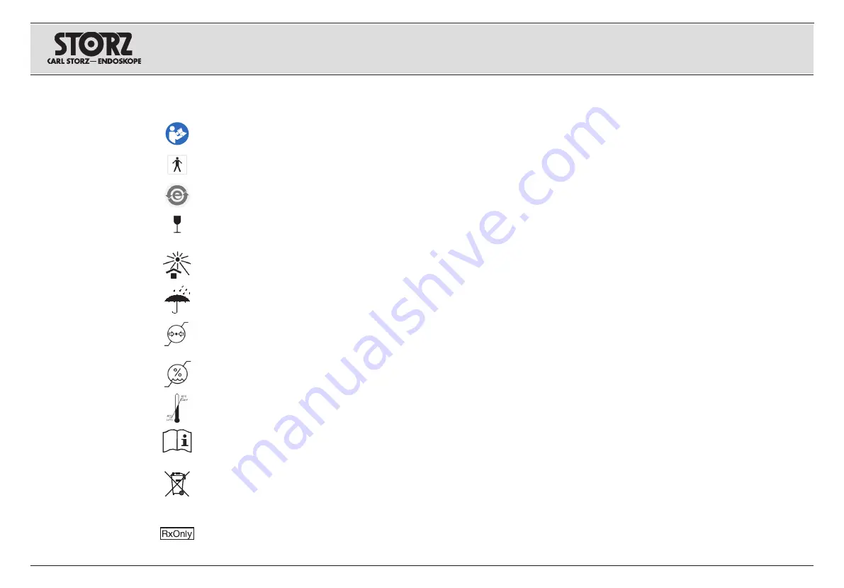 Storz C-MAC S 8403 XSP Instruction Manual Download Page 8