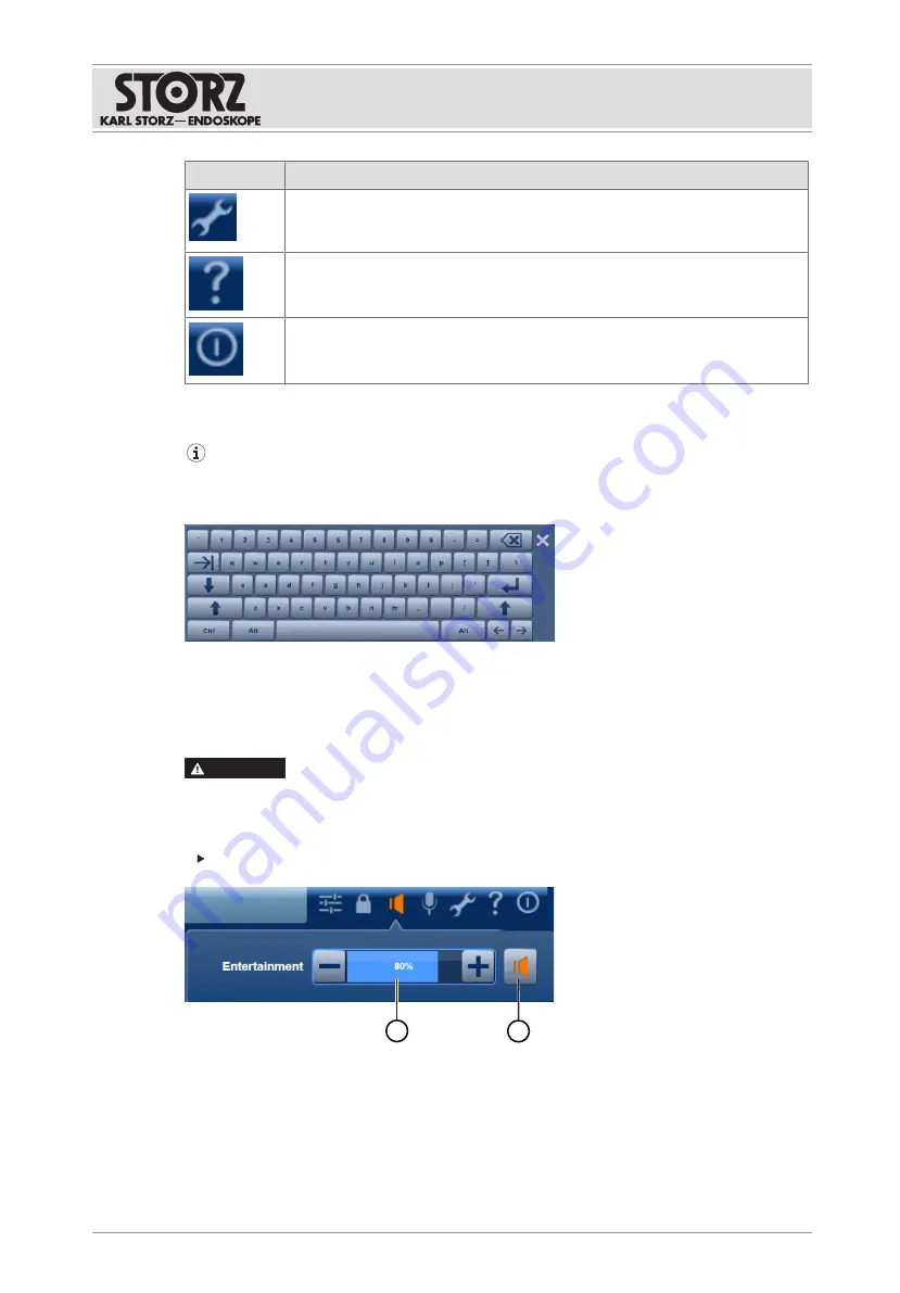 Storz OR1 FUSION WO300 Instructions For Use Manual Download Page 20