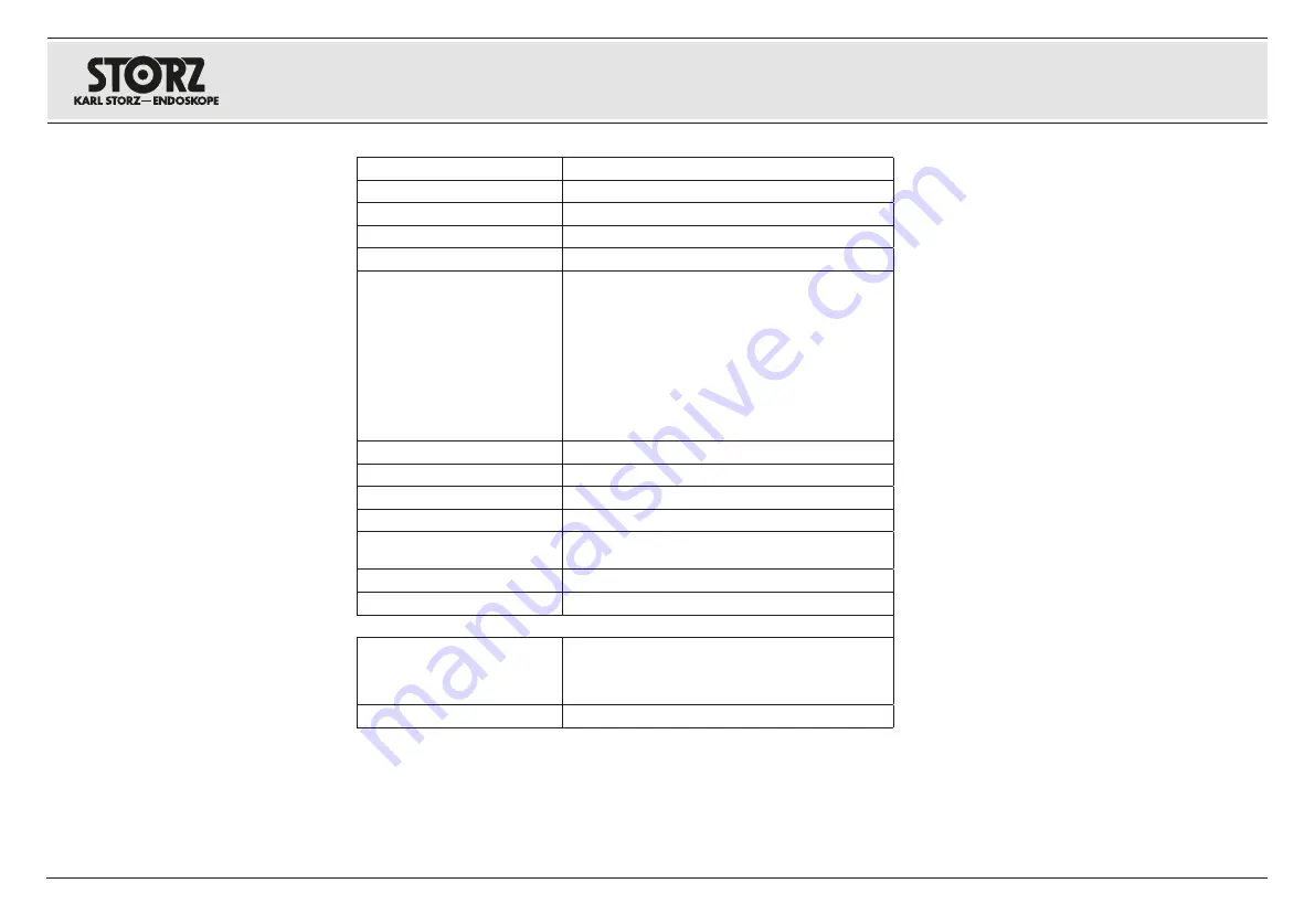 Storz UG 130U Instruction Manual Download Page 70