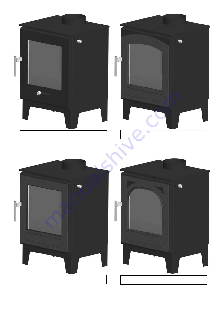 Stove industry HAMER HD5 Installation And Operating Instructions Manual Download Page 3