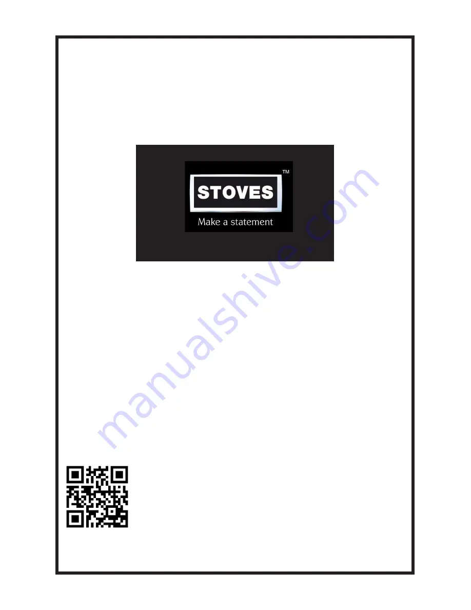 STOVES SEH600iR Users Manual & Installation Handbook Download Page 1