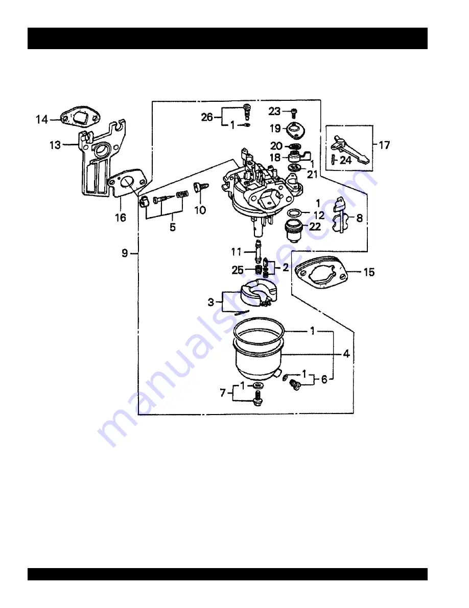 Stow CP-30H Operation And Parts Manual Download Page 36