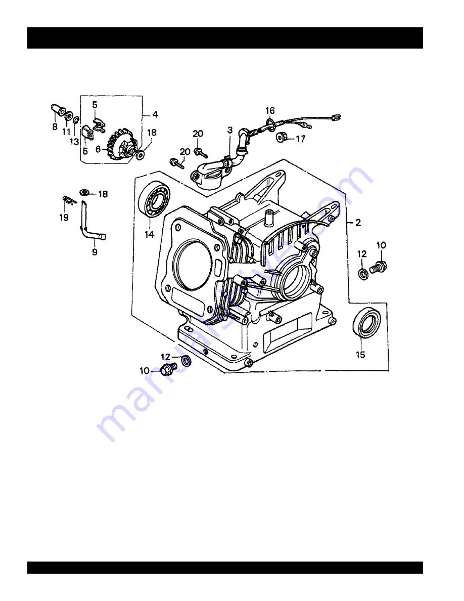 Stow CP-30H Operation And Parts Manual Download Page 44