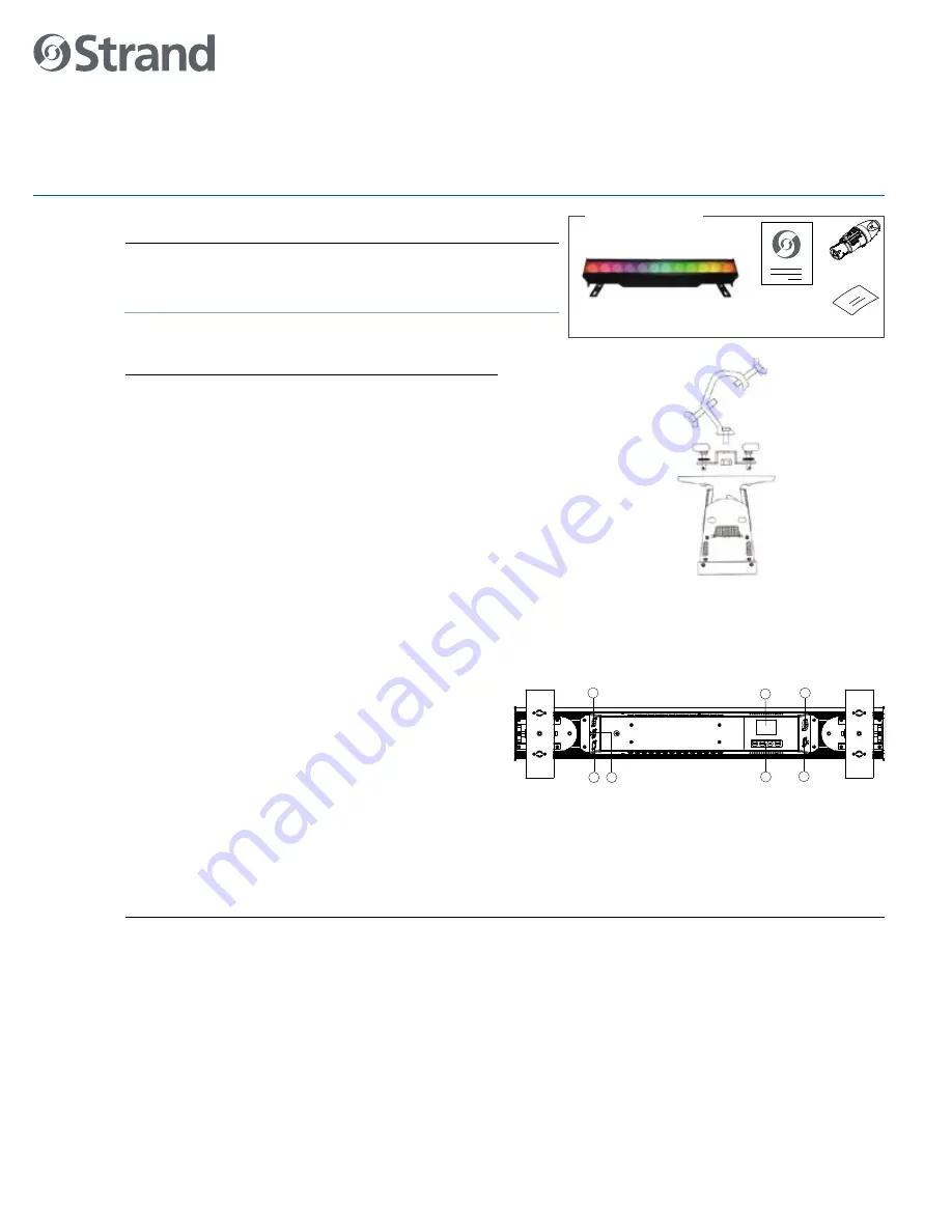 Strand Aurora 12 Quick Start Manual Download Page 1