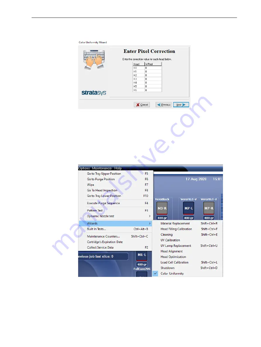 Stratasys J720 User Manual Download Page 143