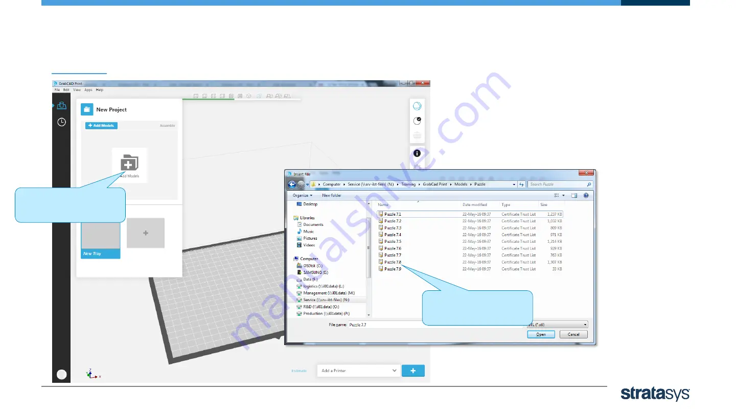 Stratasys Objet24 Operator Training Manual Download Page 54