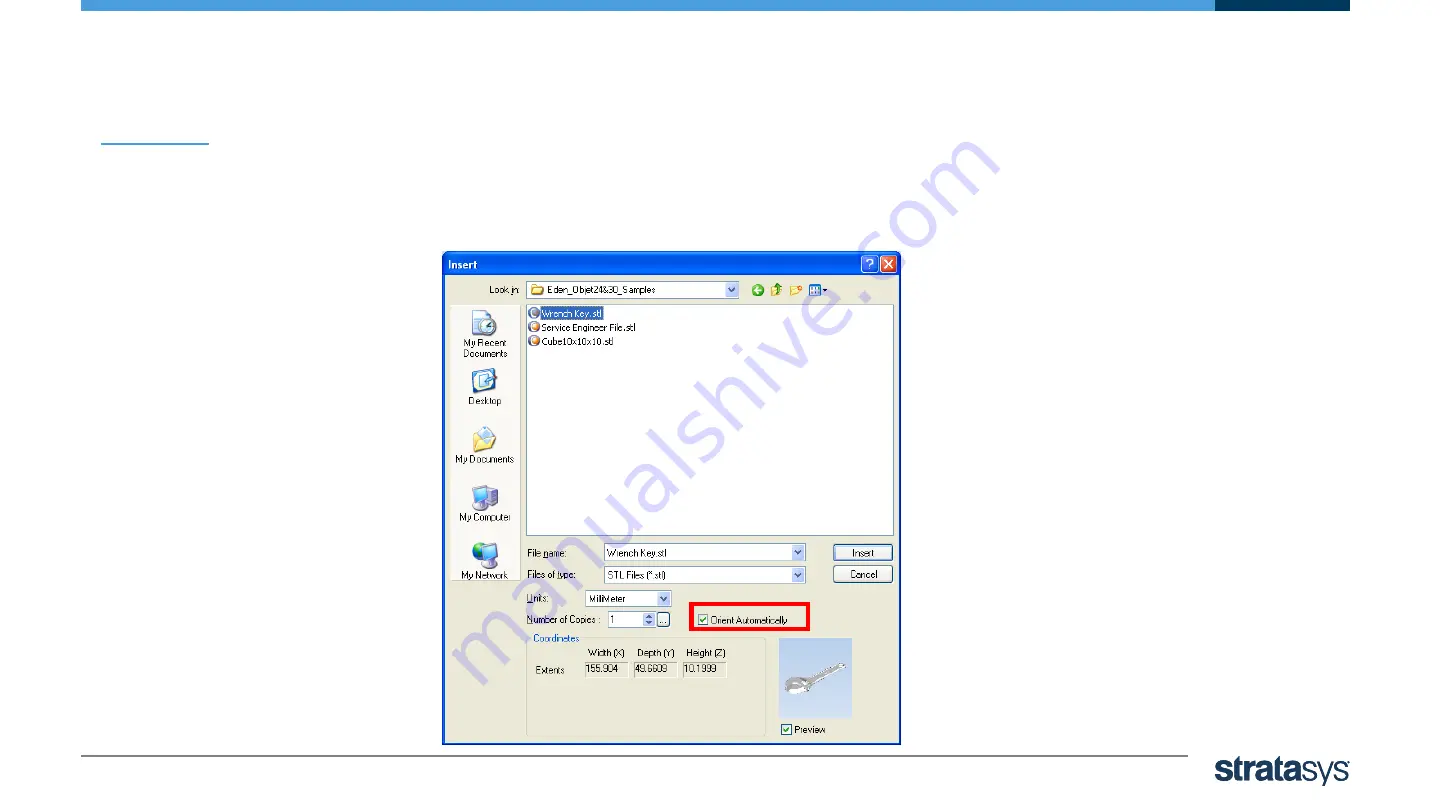 Stratasys Objet24 Operator Training Manual Download Page 90