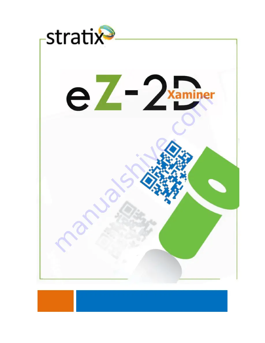 Stratix eZ-2D Xaminer Product Reference Manual Download Page 1