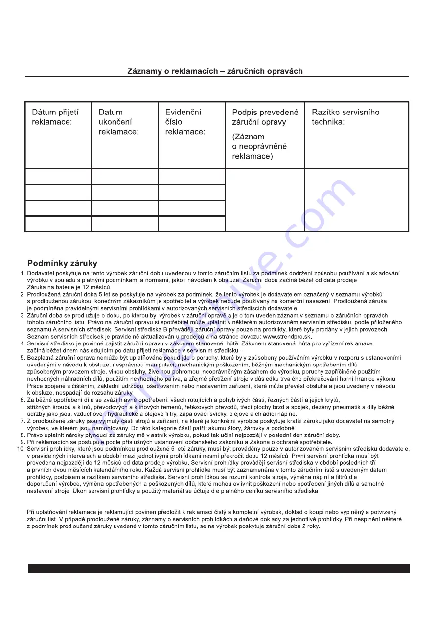 Strend Pro EO-008.T Instruction Manual Download Page 12