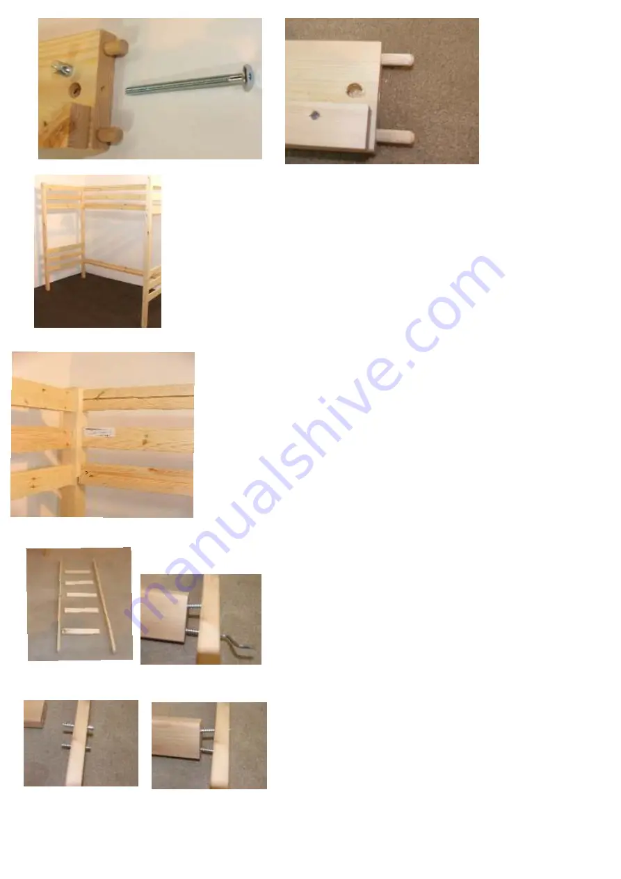 Strictly Beds & Bunks Courtland Bunk Bed Assembly Instructions Manual Download Page 7