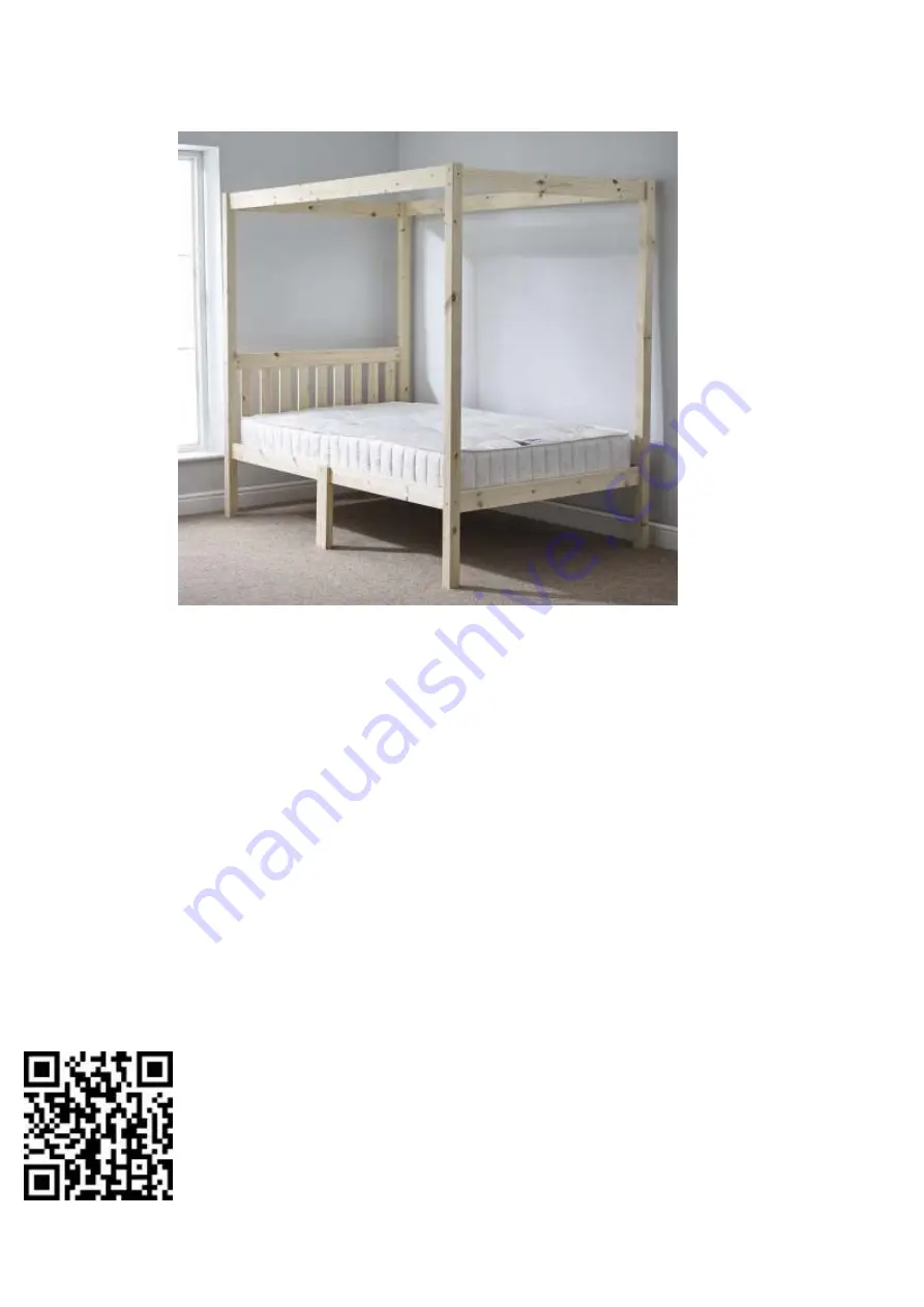 Strictly Beds & Bunks QUATTRO BED FRAME Assembly Instructions Manual Download Page 4