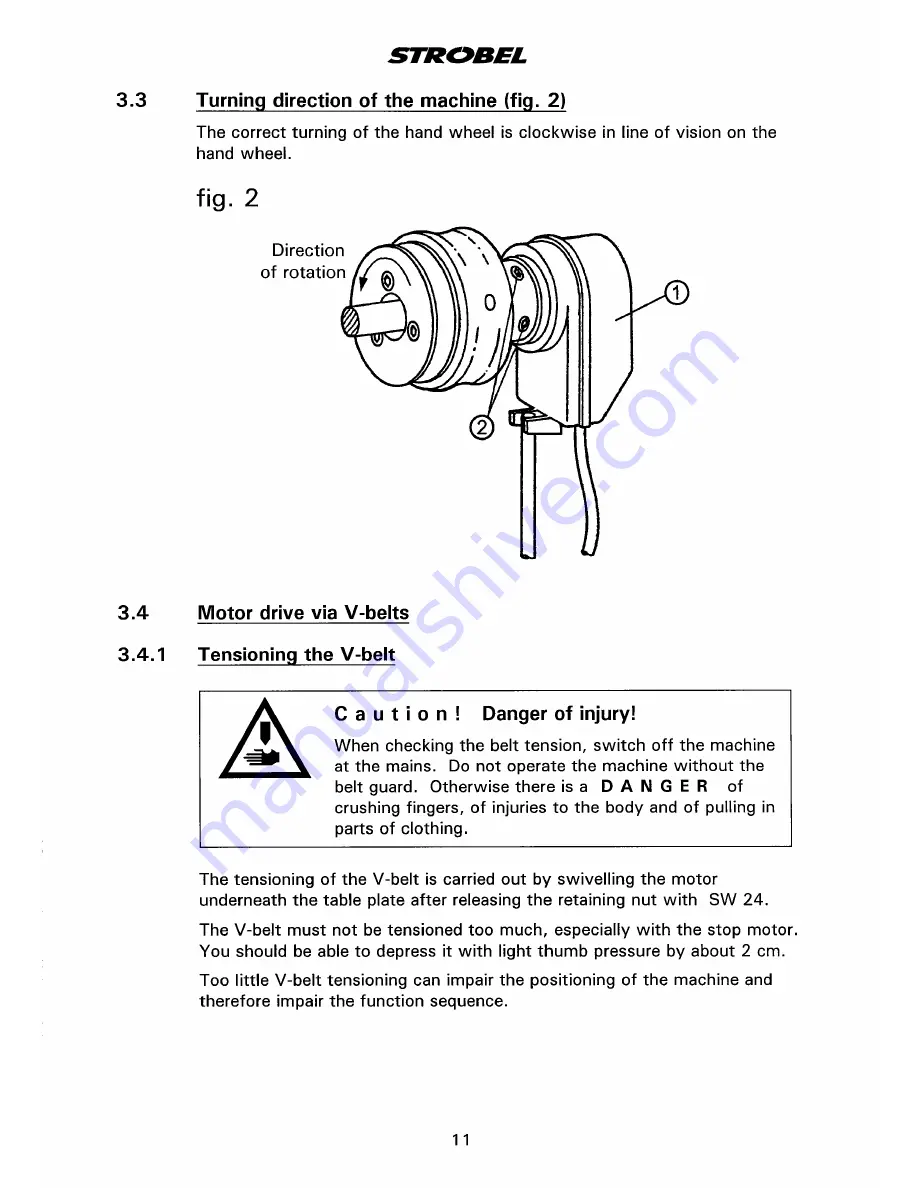 Strobel 141-23 Operating Instructions Manual Download Page 15