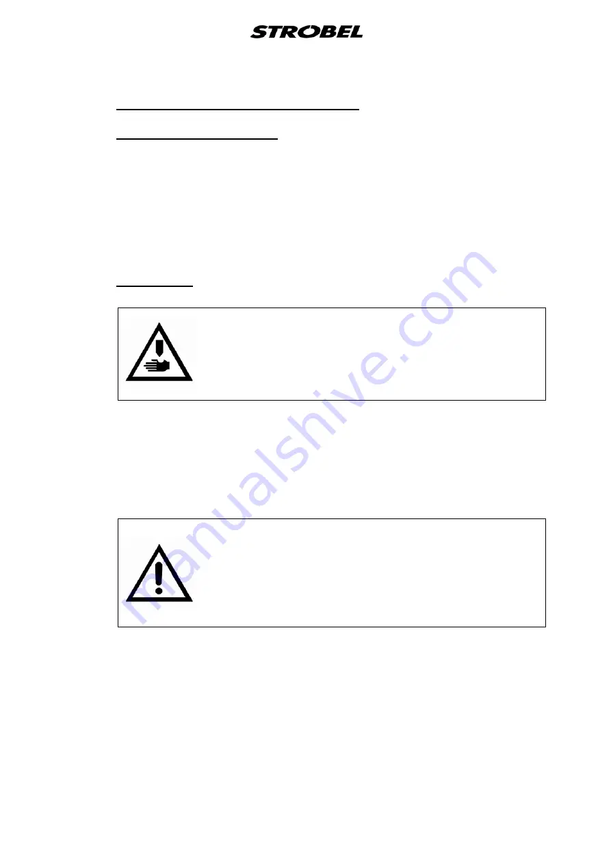 Strobel 141-30 Operating Instructions Manual Download Page 12