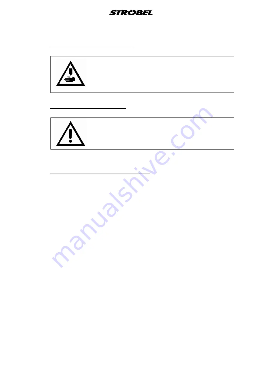 Strobel 218D-TP-R Mechanic'S Instructions Download Page 14