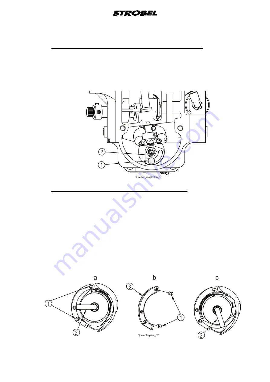 Strobel 218D-TP-R Mechanic'S Instructions Download Page 20