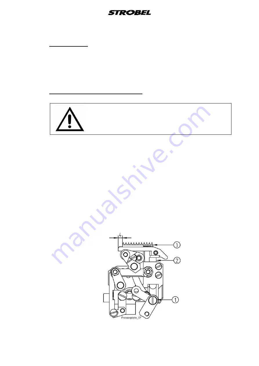 Strobel 218D-TP-R Mechanic'S Instructions Download Page 23