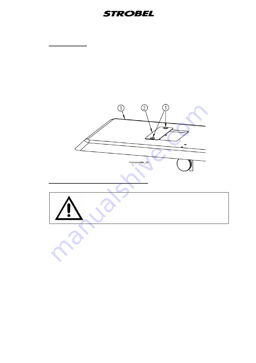 Strobel 3100D-R Mechanic'S Instructions Download Page 26