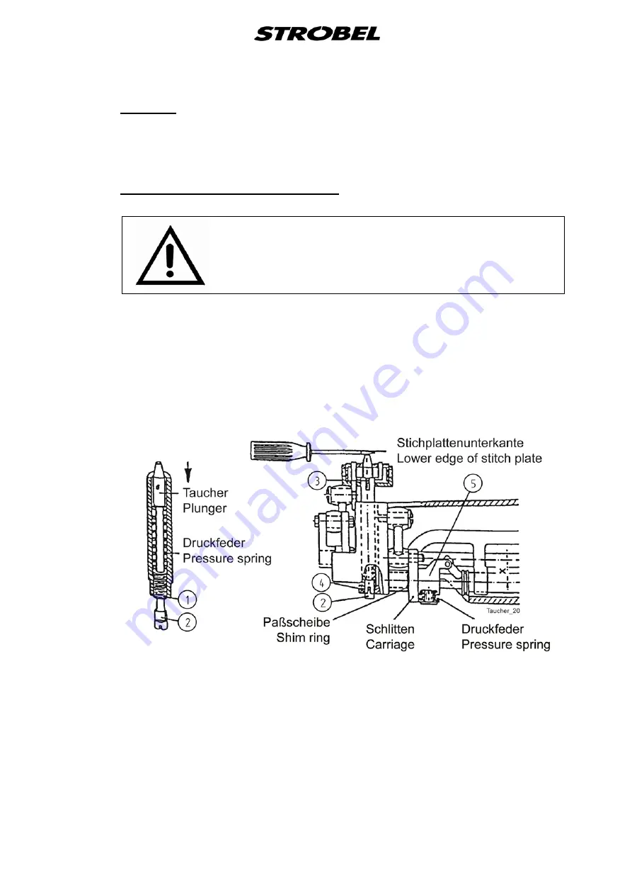 Strobel 3100D-R Mechanic'S Instructions Download Page 27