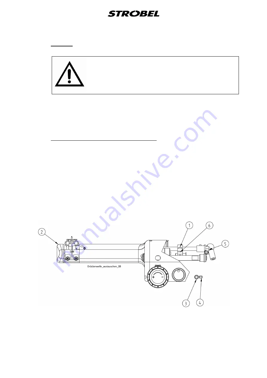 Strobel VEB100-1 Mechanic'S Instructions Download Page 39