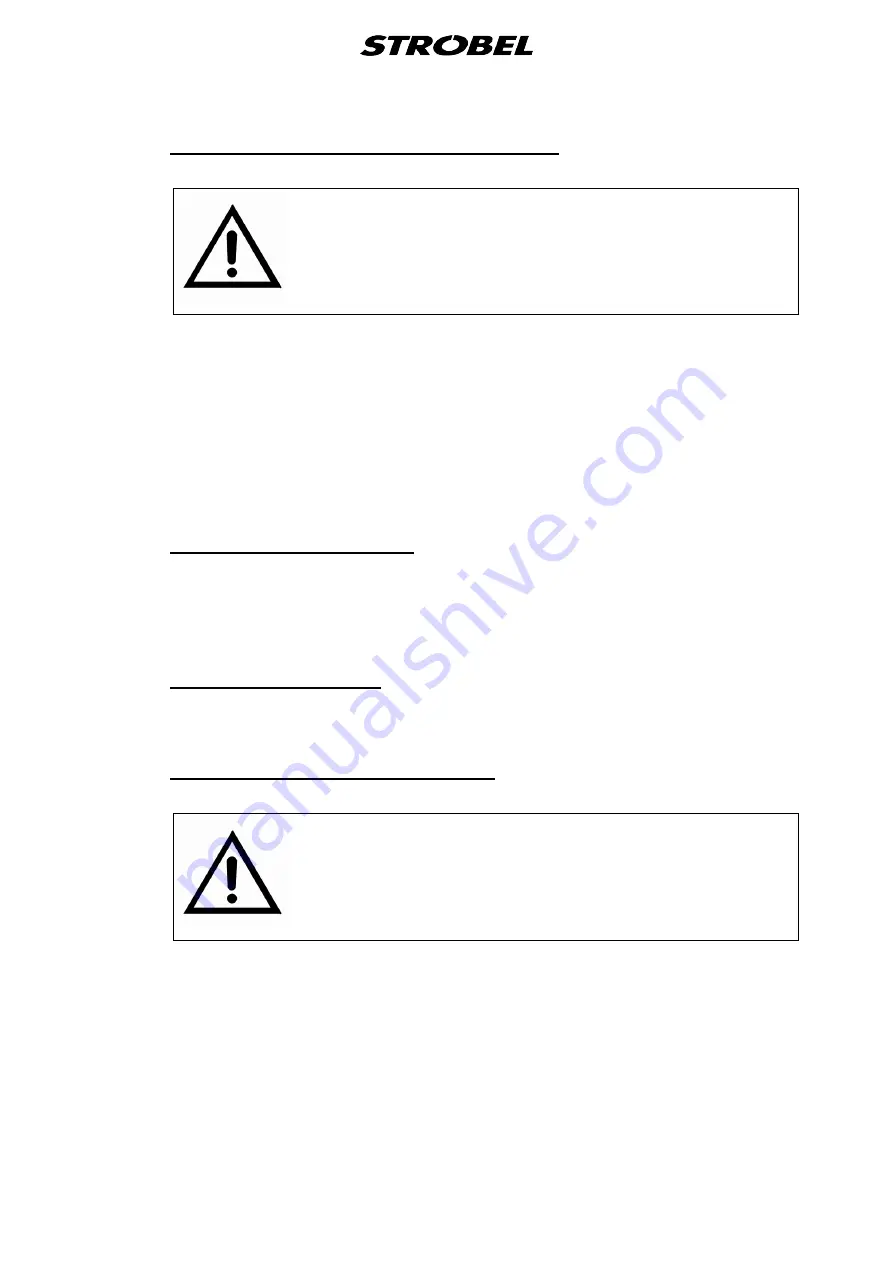 Strobel VEB100-1 Mechanic'S Instructions Download Page 45