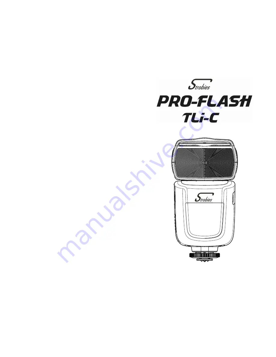 Strobies Pro-Flash Tli-C Скачать руководство пользователя страница 2