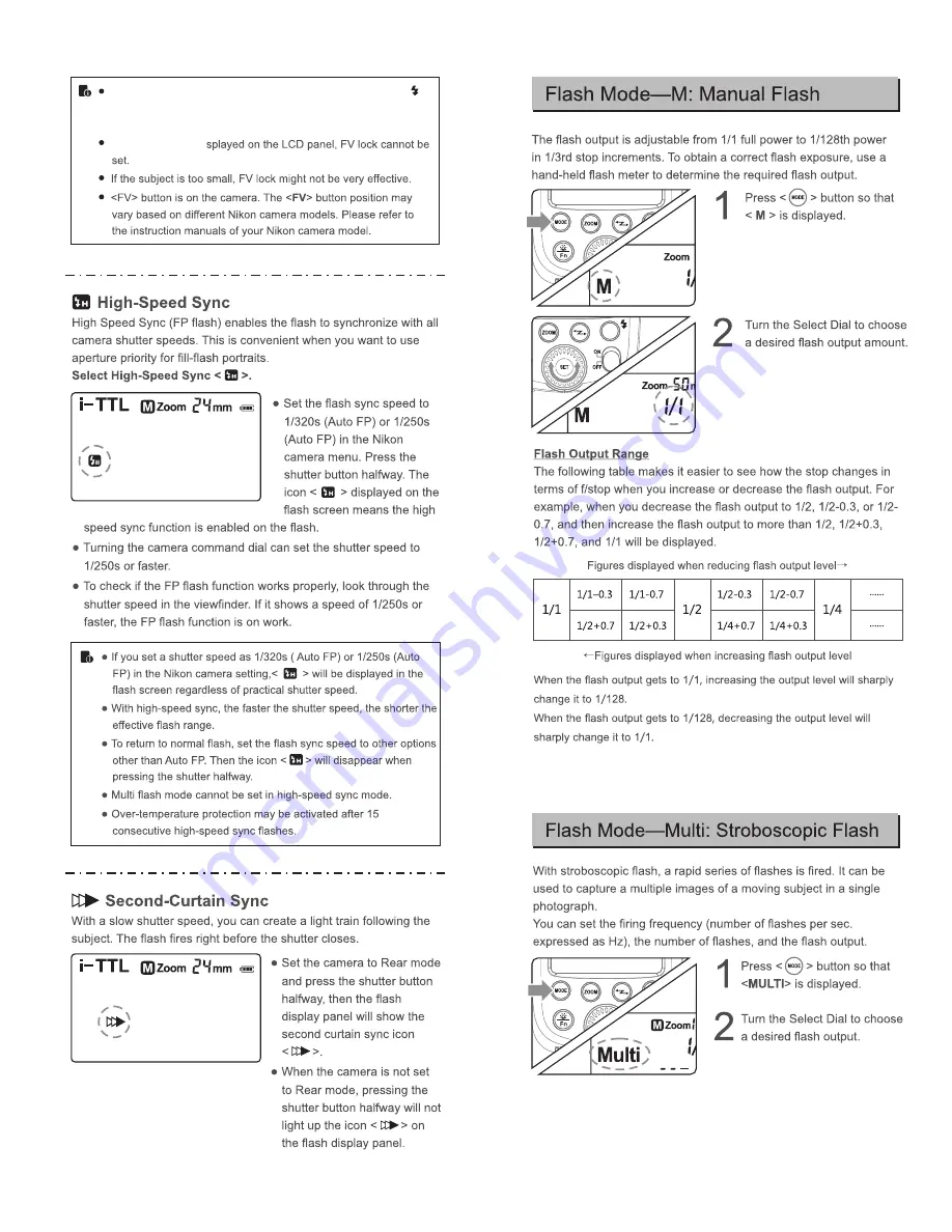 Strobies Pro-flash TLi-N Instruction Manual Download Page 8