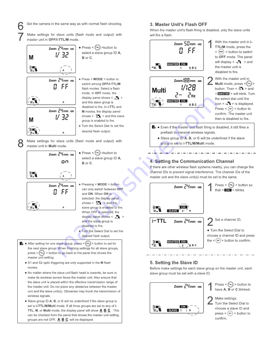 Strobies Pro-flash TLi-N Instruction Manual Download Page 11