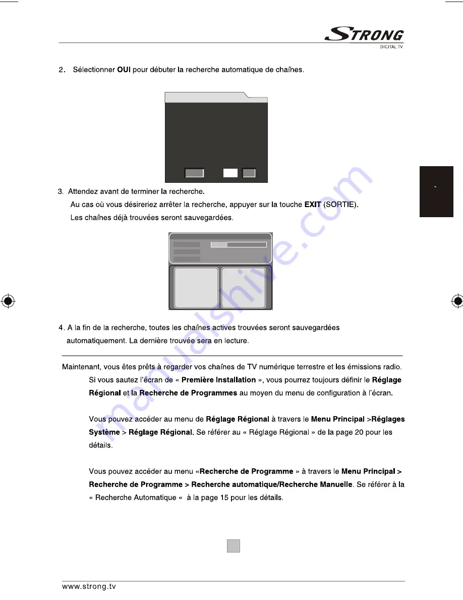 Strong PRIMA II (French) Manuel D'Utilisation Download Page 11