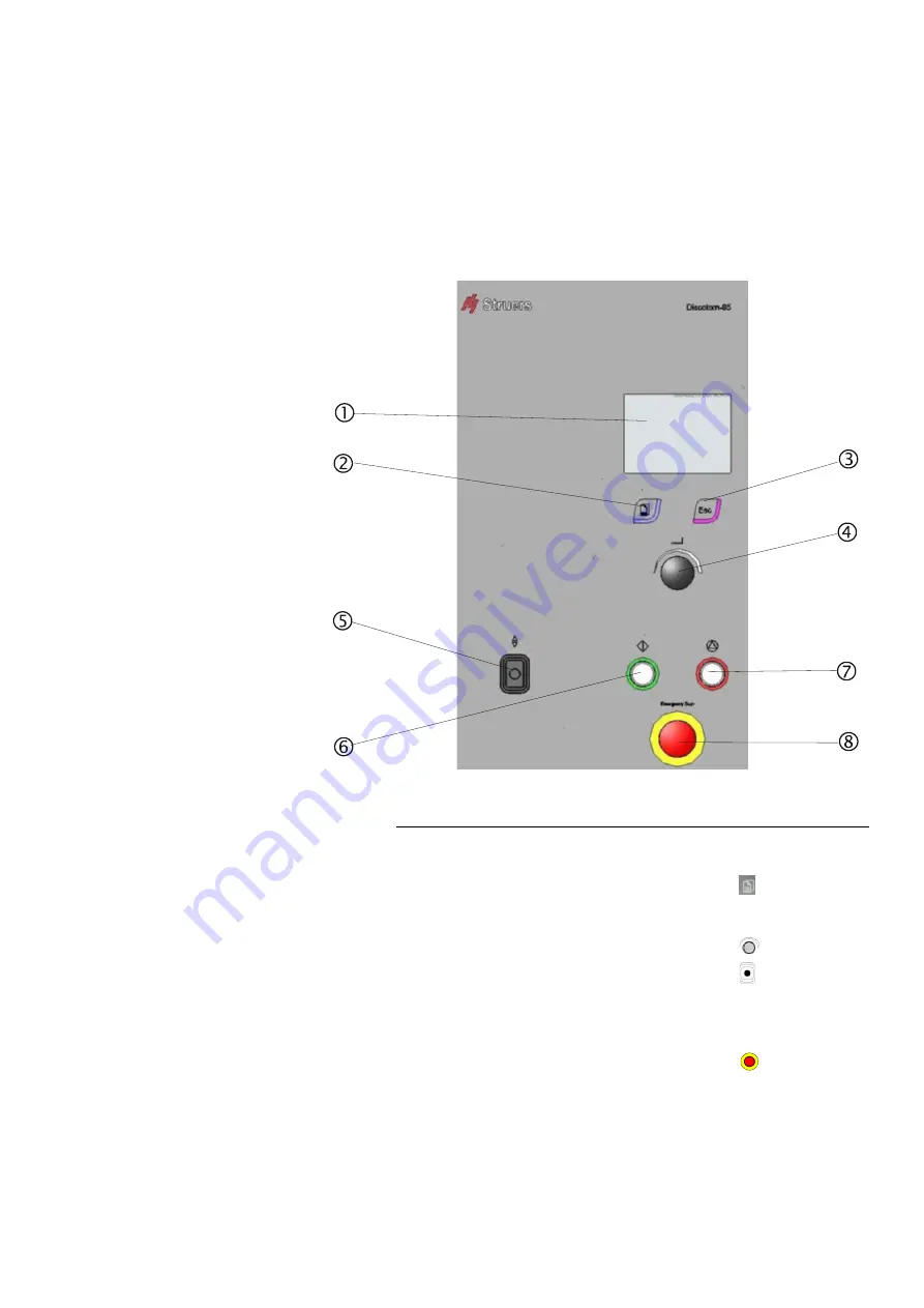 Struers Discotom-60 Instruction Manual Download Page 80