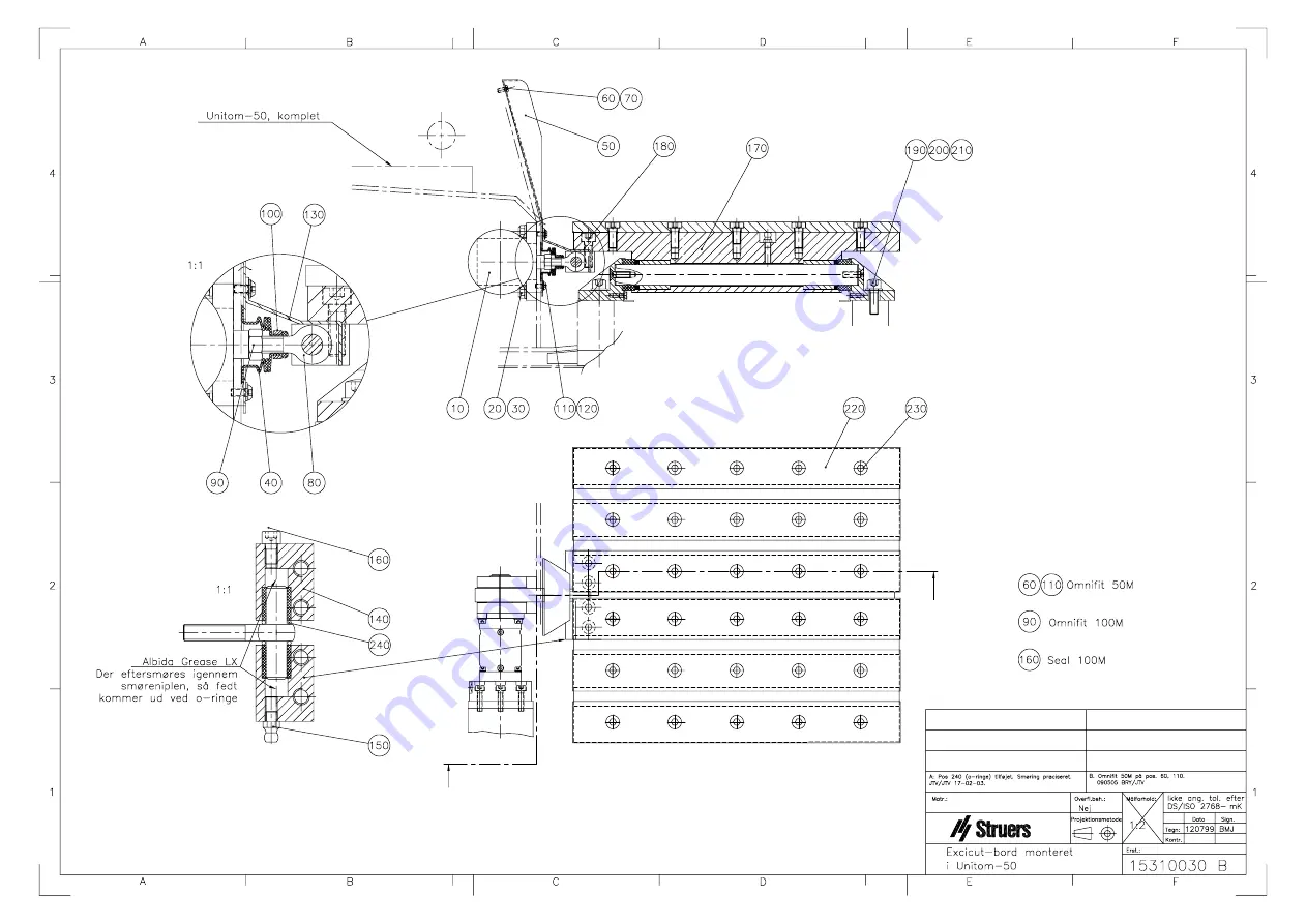 Struers Unitom-50 Instruction Manual Download Page 179