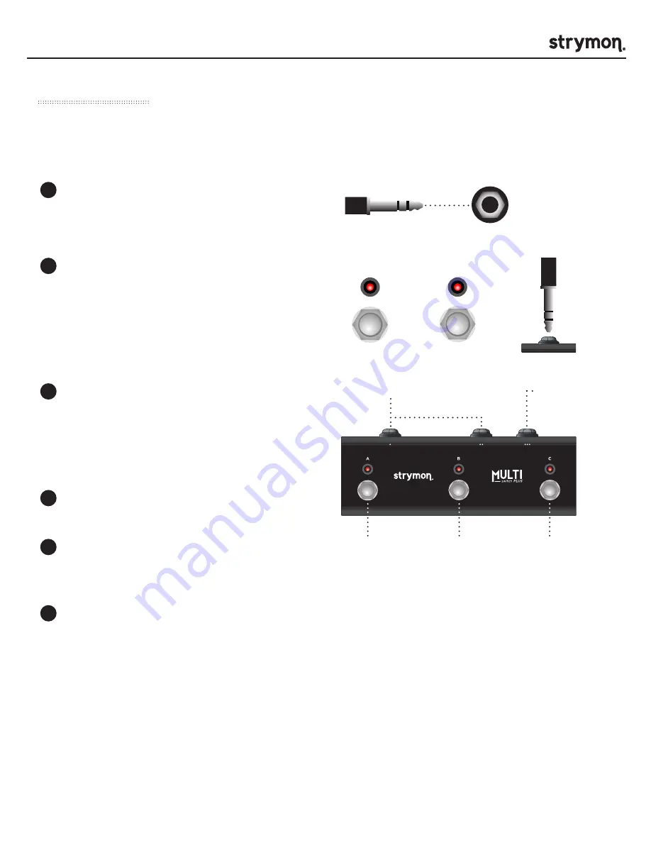 Strymon MultiSwitch Plus Скачать руководство пользователя страница 8