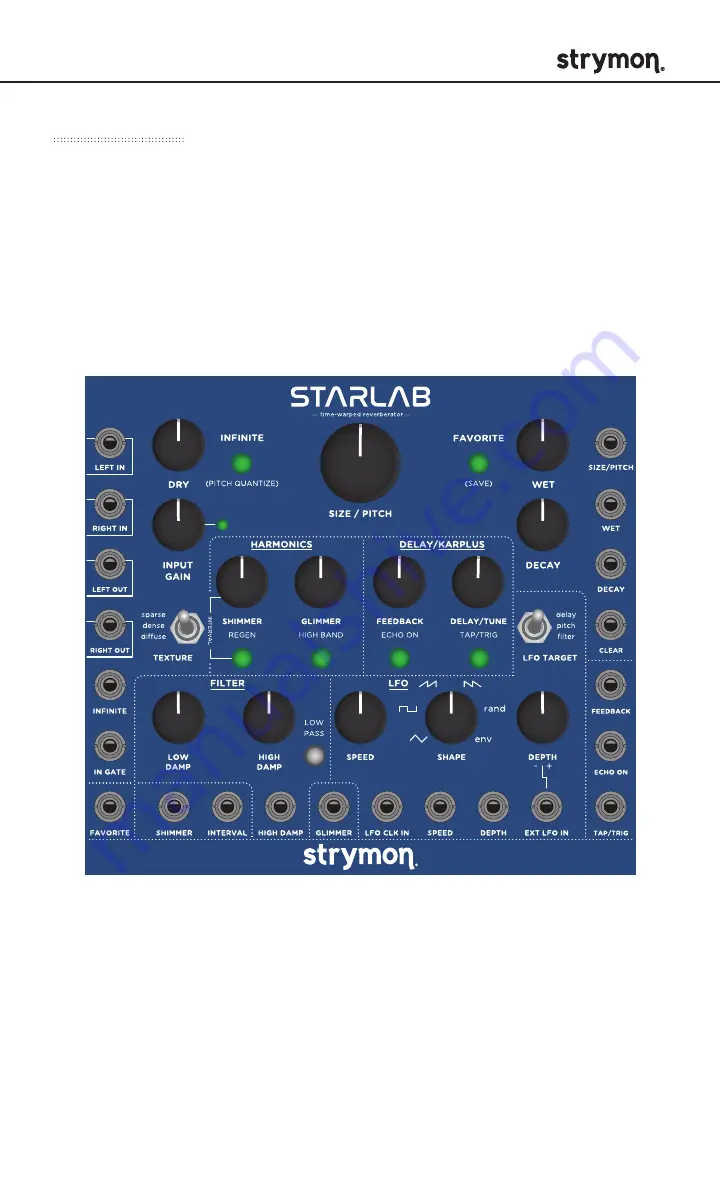 Strymon StarLab Z120-STLB User Manual Download Page 3