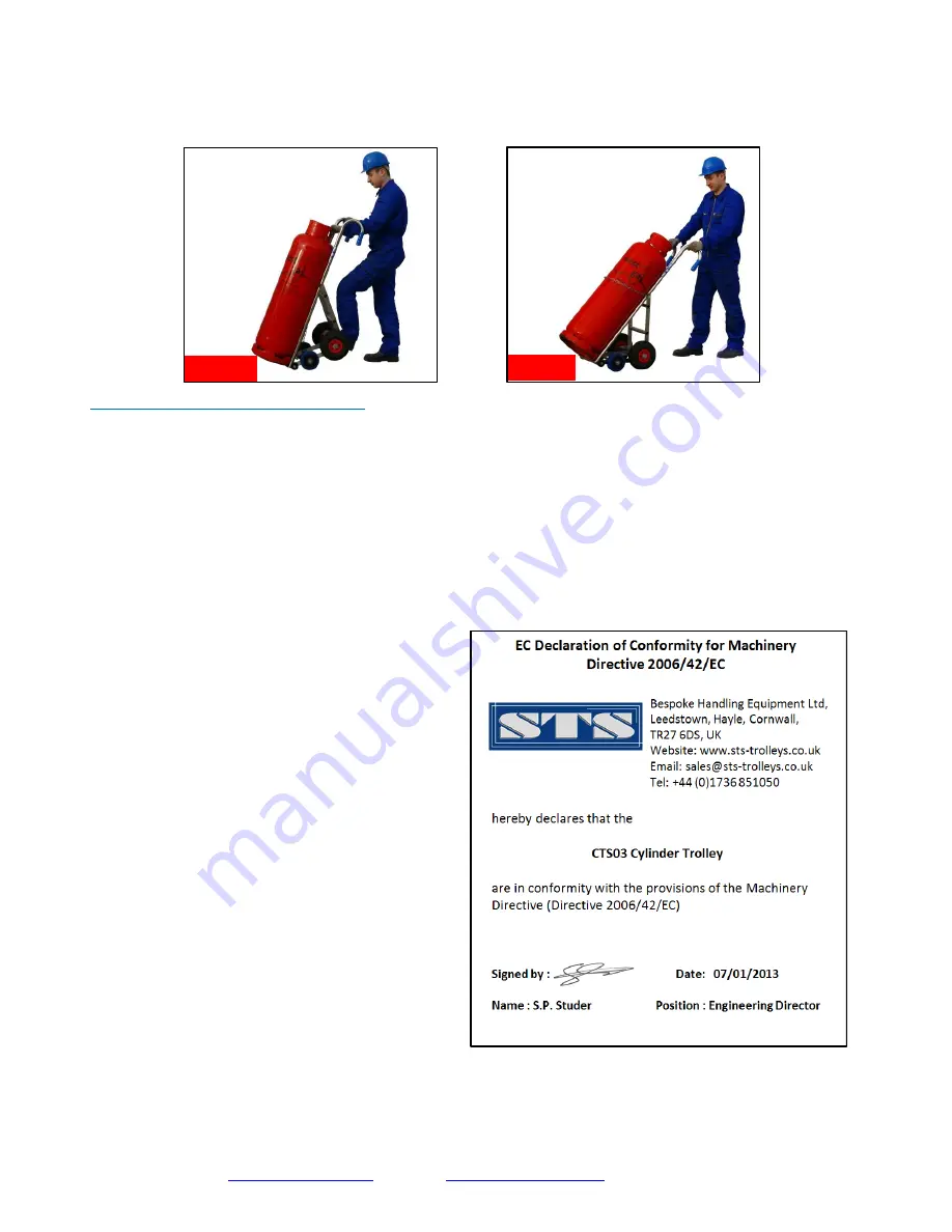 STS CTS03-EX Operation And Maintenance Instruction Manual Download Page 2