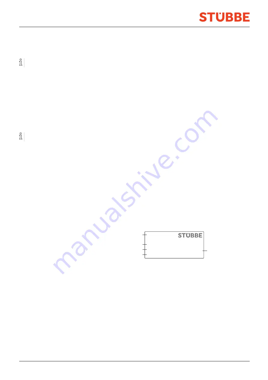 Stübbe C 10 Series Operating Manual Download Page 4