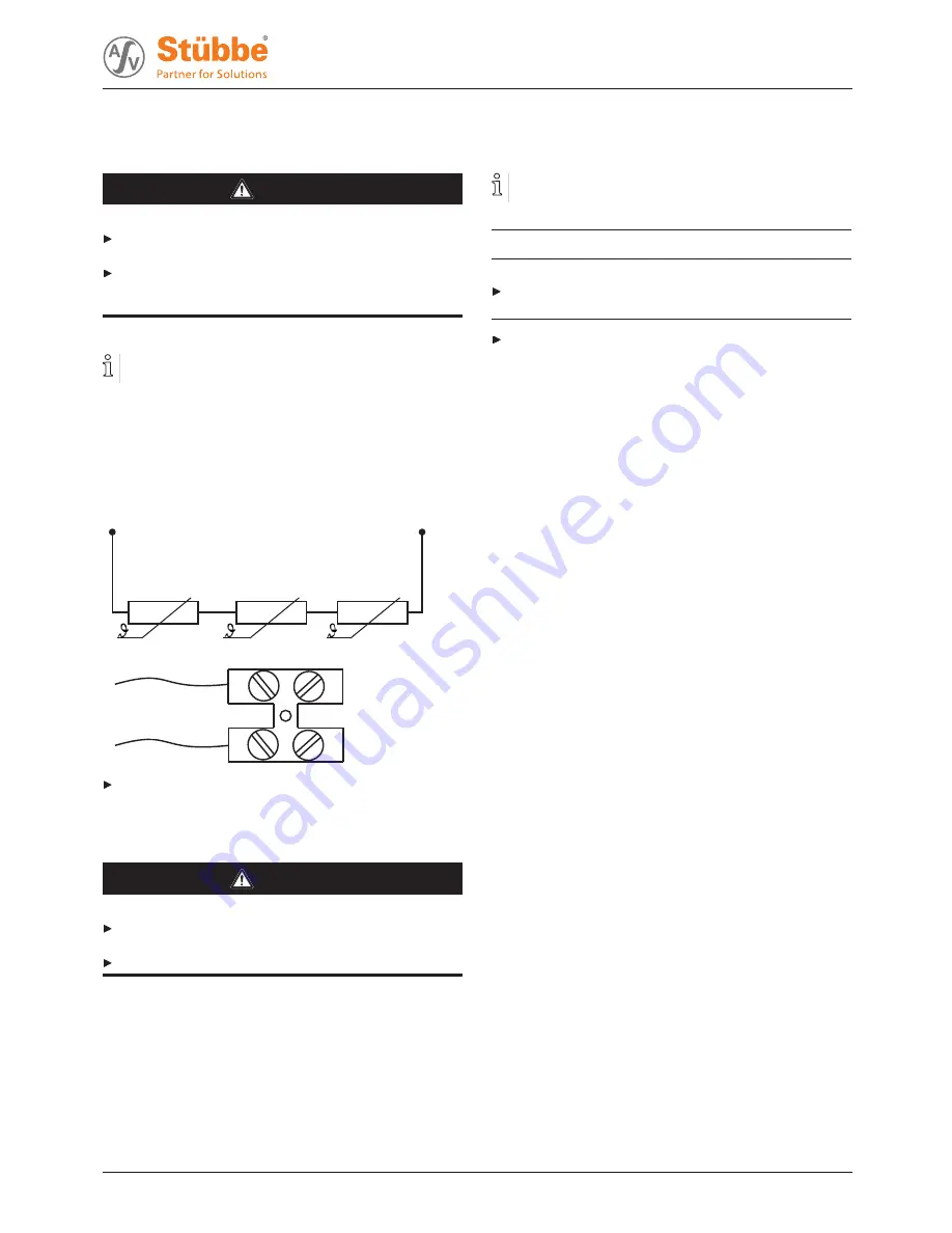 Stübbe ETLB-S series Original Operating Manual Download Page 15