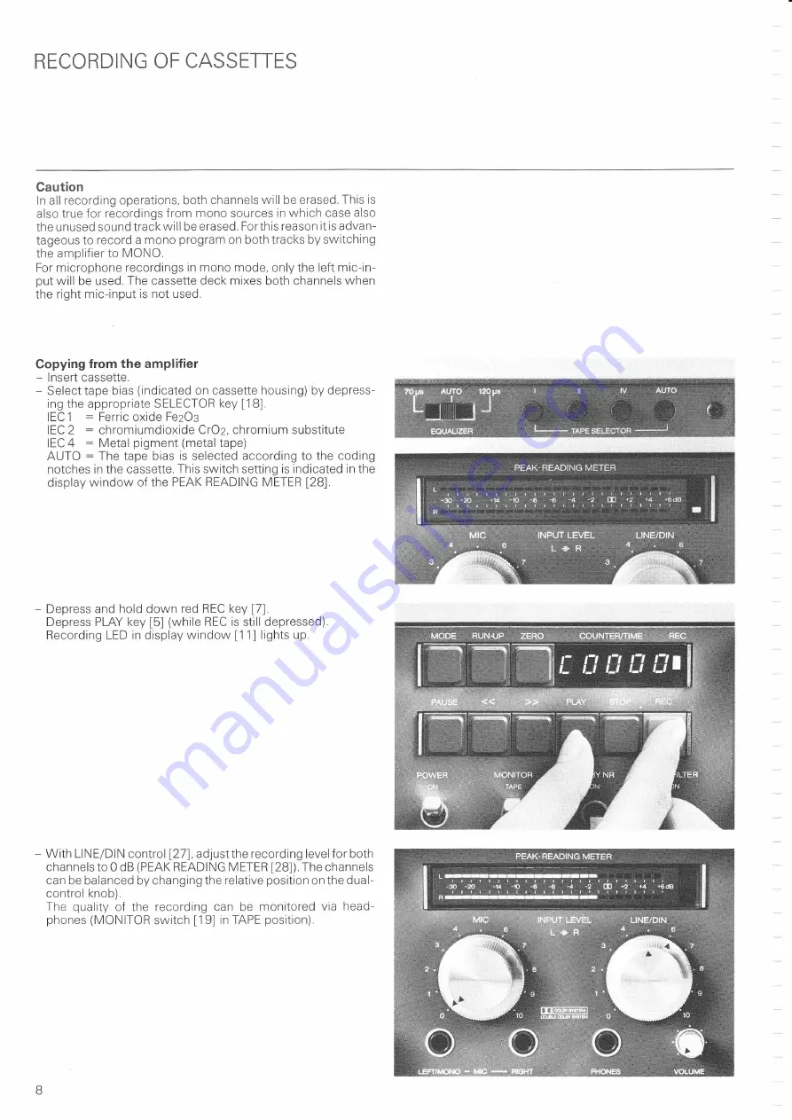 STUDER REVOX B71O Скачать руководство пользователя страница 28