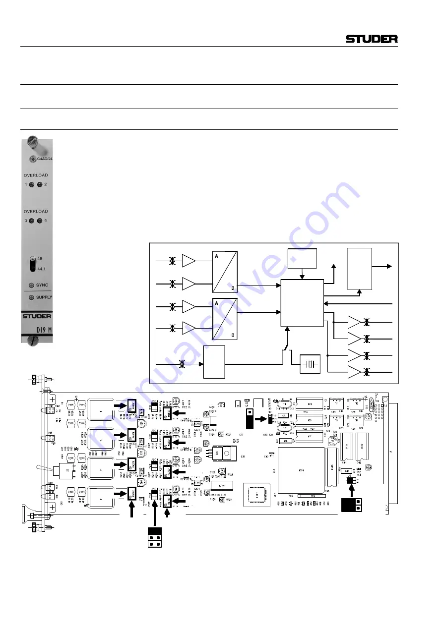 Studer D19m Скачать руководство пользователя страница 30