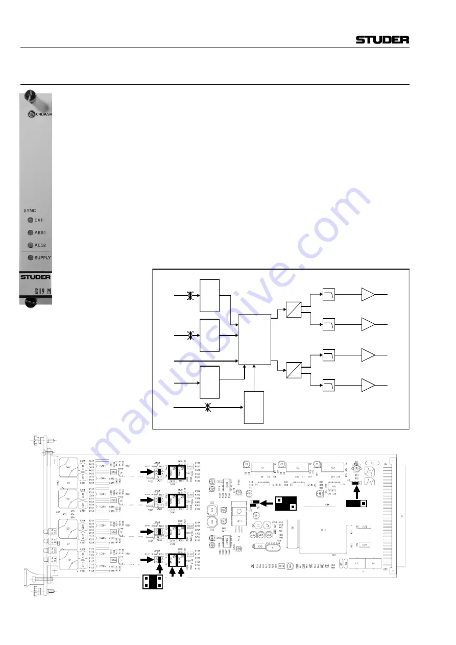 Studer D19m Service Instructions Manual Download Page 36