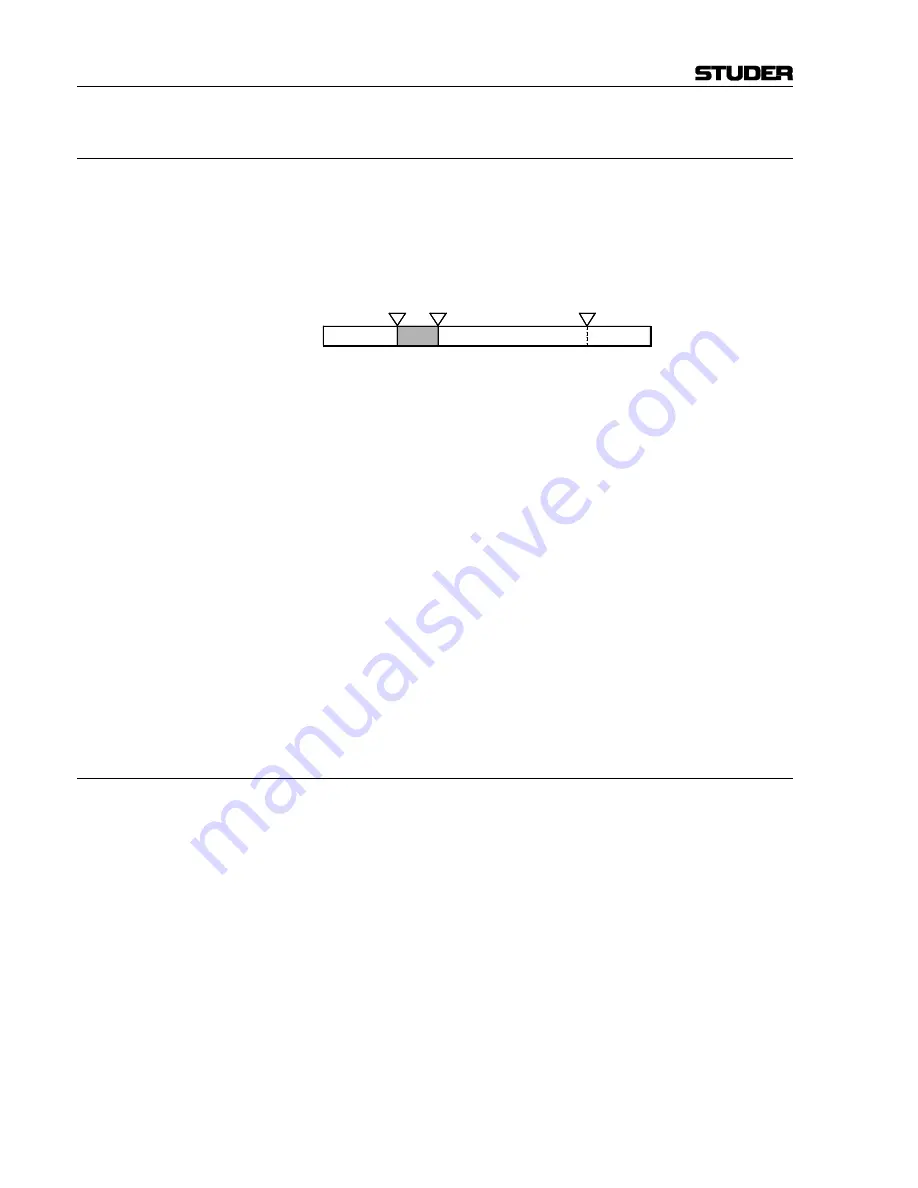 Studer D424 Operating And Service Instructions Download Page 69