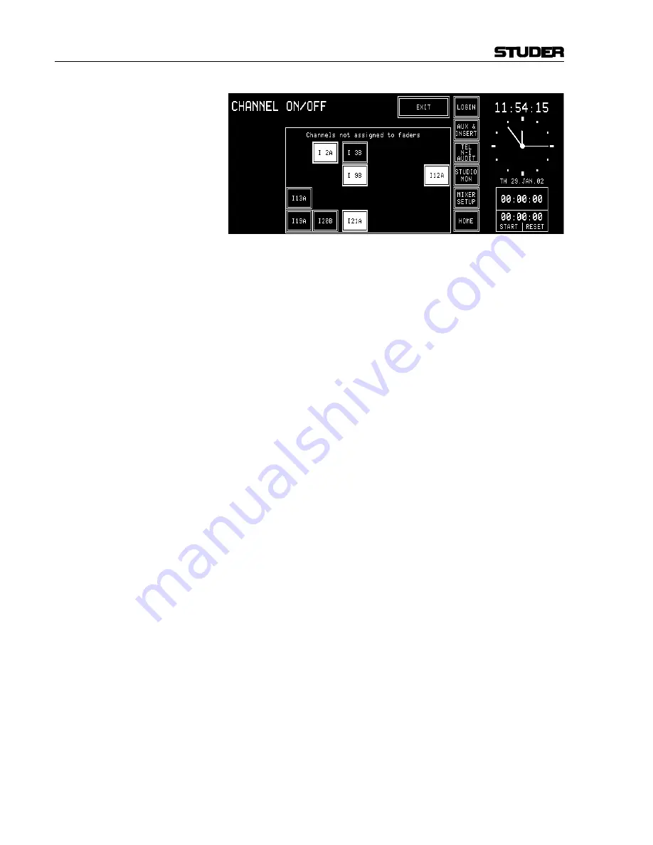 Studer OnAir 2000M2 Operating And Service Instructions Download Page 60