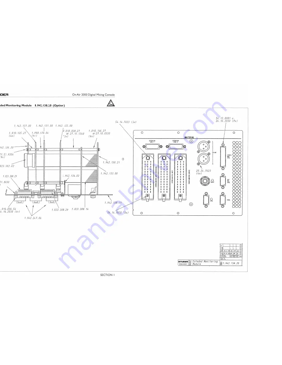 Studer OnAir 2000M2 Operating And Service Instructions Download Page 226