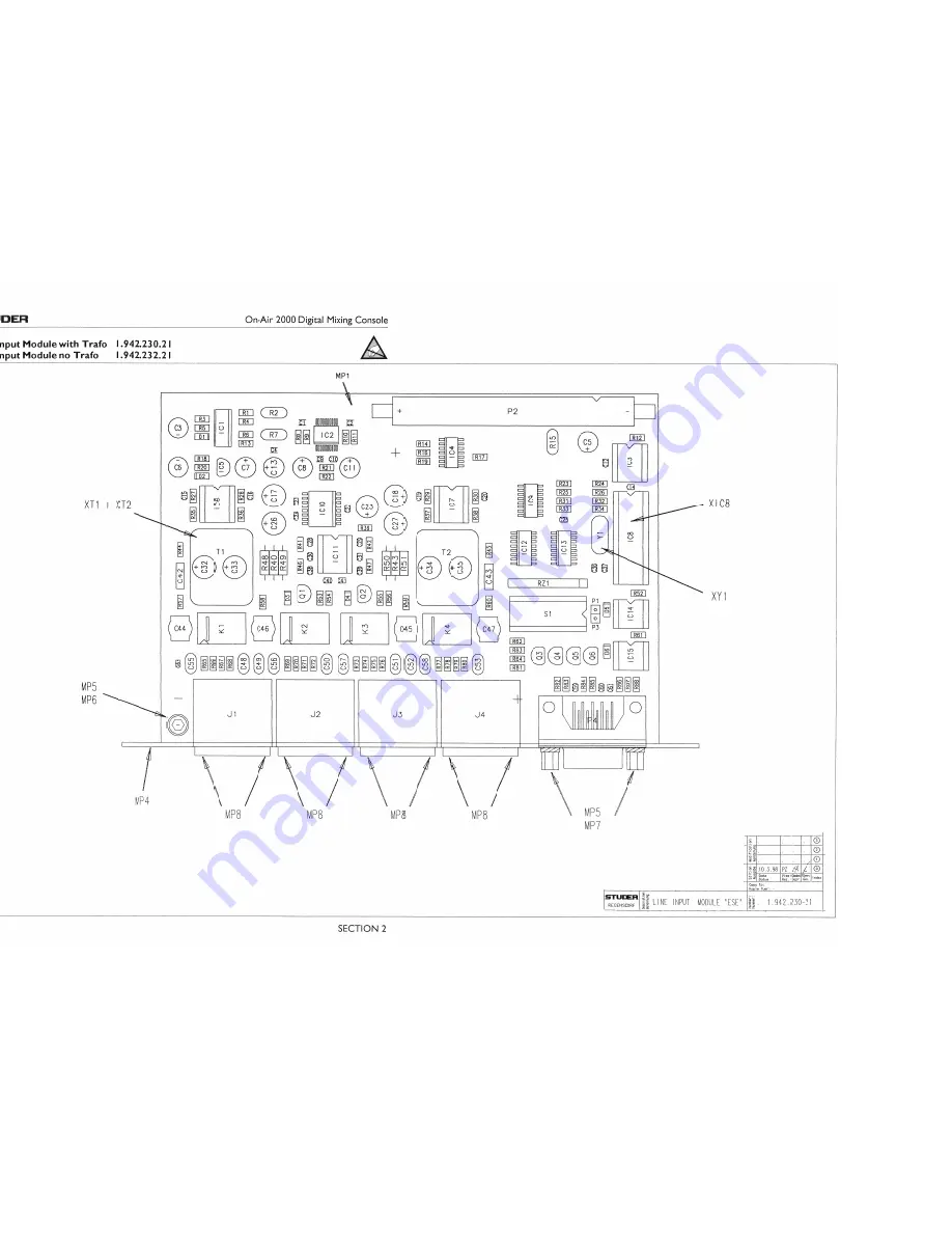 Studer OnAir 2000M2 Operating And Service Instructions Download Page 381