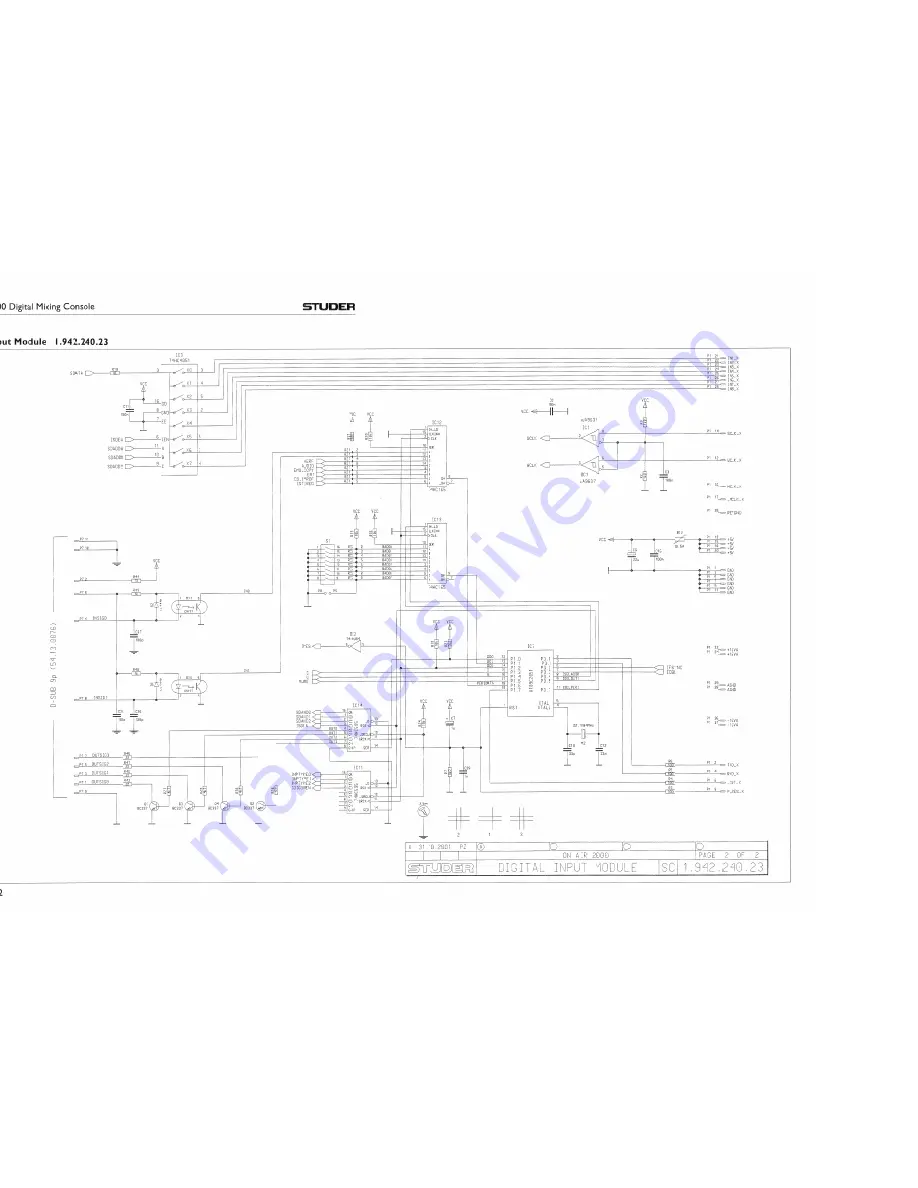 Studer OnAir 2000M2 Operating And Service Instructions Download Page 387