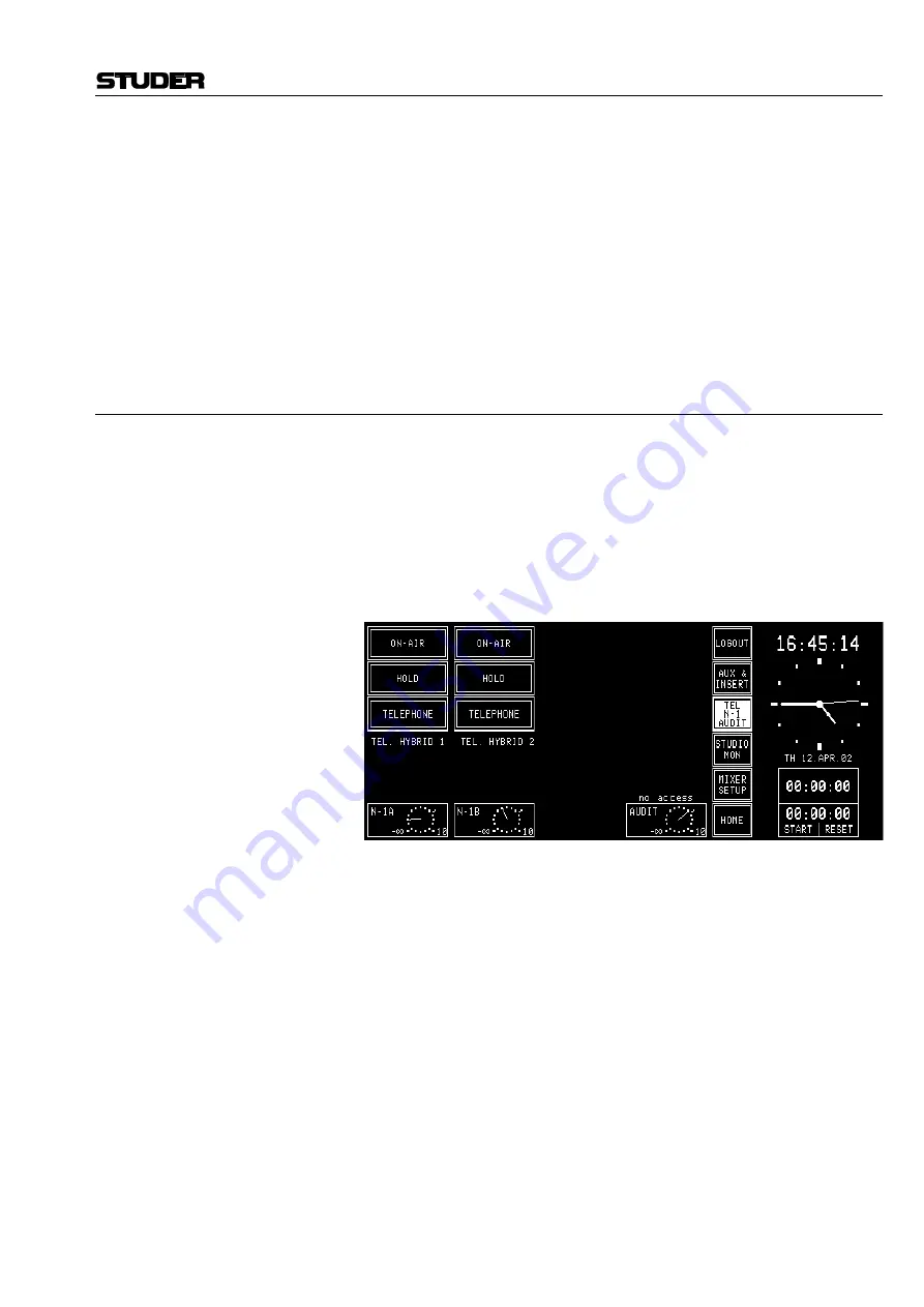 Studer SW V4.0 OnAir 1000 Скачать руководство пользователя страница 53