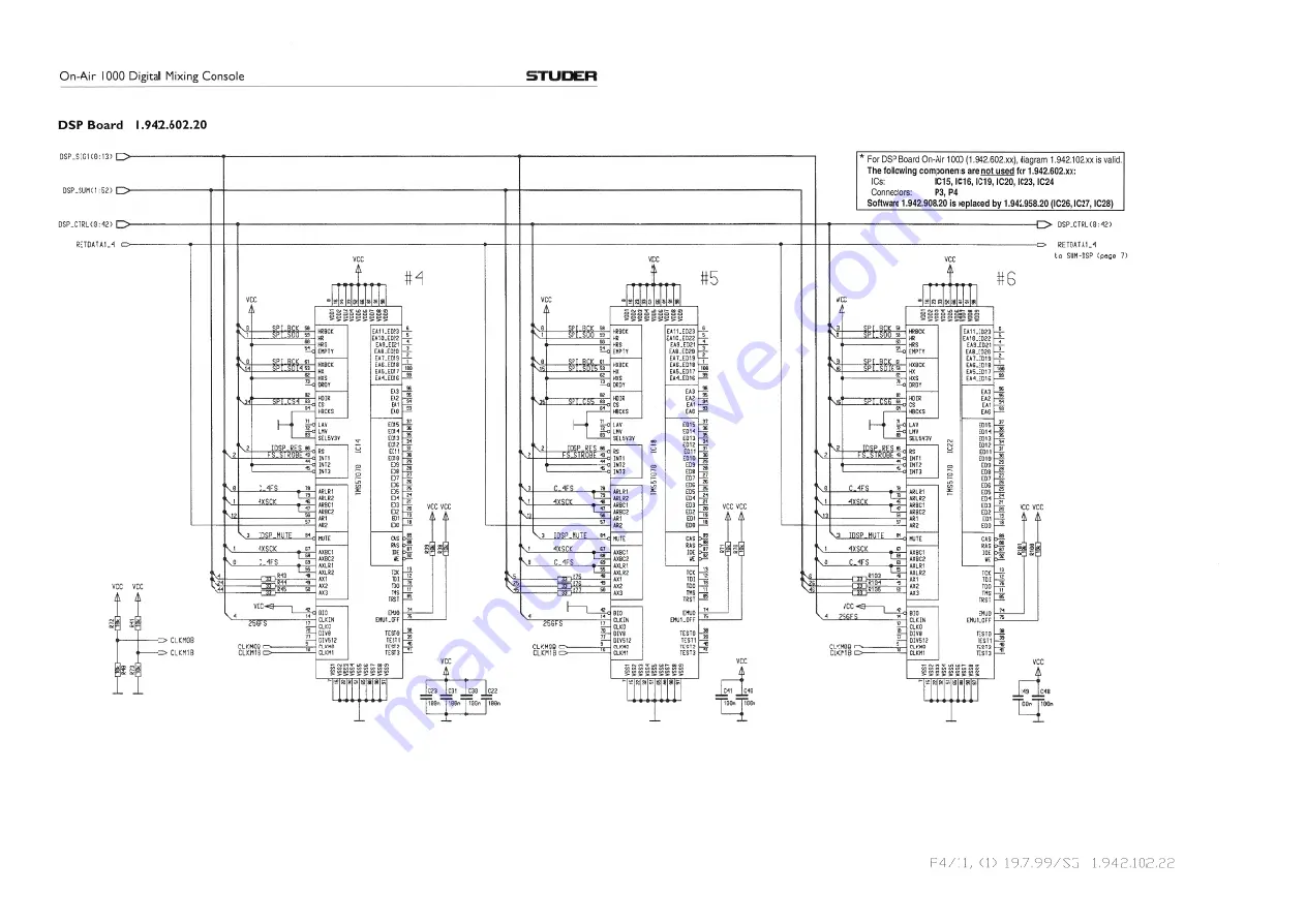 Studer SW V4.0 OnAir 1000 Operating And Service Instructions Download Page 268