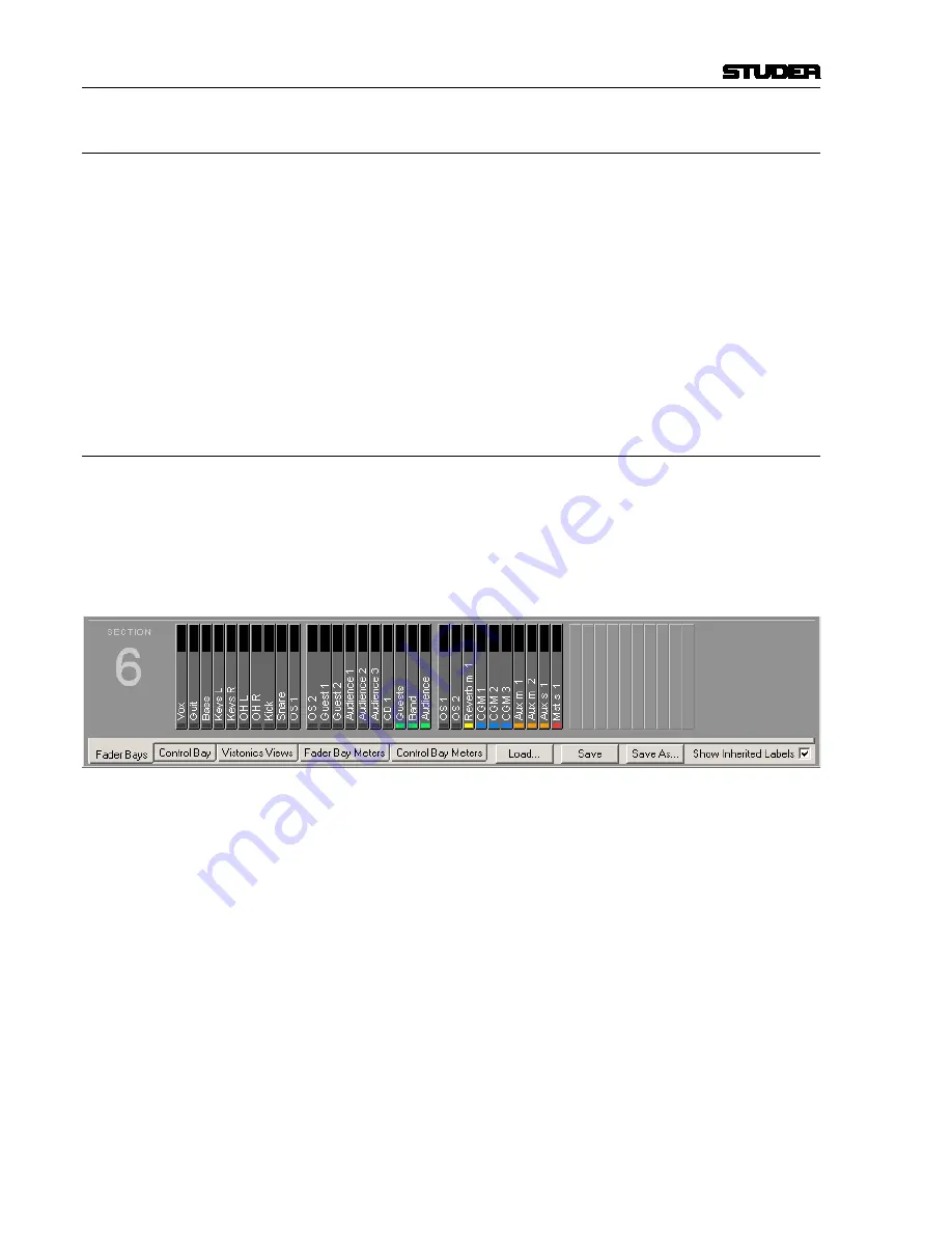 Studer Vista 9 Operating Instructions Manual Download Page 226